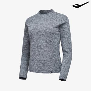 [프로스펙스]여성 가을 겨울 기모 모크넥 반 목폴라 하이넥 기능성 라운드 티셔츠 긴팔티셔츠 PW3WT24W413