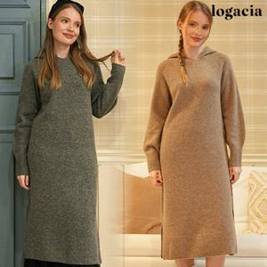 로가시아 프리미엄 호주산 메리노울 100% 홀가먼트 원피스 1종