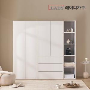 레이디가구 빈트 수납 시스템 터치 옷장 장롱 2000 I세트