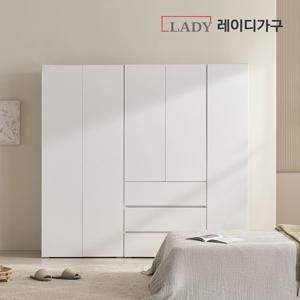 레이디가구 빈트 수납 시스템 터치 옷장 장롱 2000 G세트