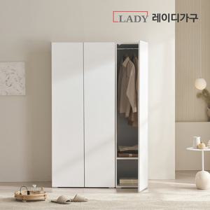 레이디가구 빈트 수납 시스템 터치 옷장 장롱 1200 A세트