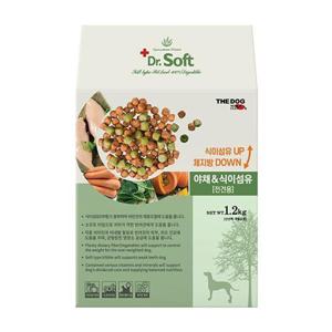 더독 닥터소프트 야채식이섬유(전견용)1.2kg