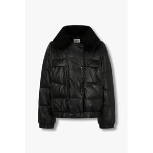 톰보이 9174414985 니트카라 레쟈 다운점퍼