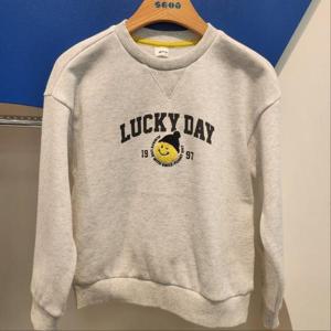 에스핏 HC23 기모 스마일 라운드 티셔츠 SJY711FKRT11