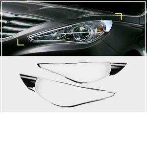 (램프 몰딩) 2009-2014 YF소나타 크롬 헤드램