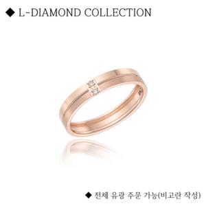 로이드 14K 부분 무광 커플링 LRF21041D