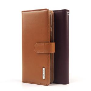 휴대폰케이스 플라핏 갤럭시 Z폴드6 플래티넘 모던베이직 천연가죽 Z플립6