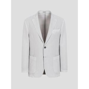 [로가디스] 면 다잉 컬러물 재킷 - 라이트 그레이 (RY5111P032)