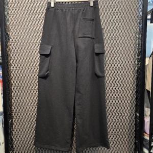 엠할리데이 HC03 스판 와이드 카고팬츠 면 공용 오버핏 허리밴드  끈조절가능 바지밑단 스트링 MP6PU188
