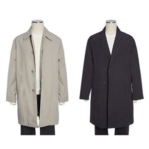 [레노마캐주얼]레노마S/S 데일리로 입기좋은 세미오버핏 트렌치코트2종택1 RQIMBH05A06A