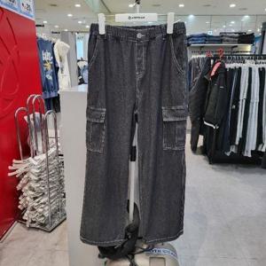 에어워크주니어 sh06 AK 면데님 세미와이드핏 팬츠 A251B3103B