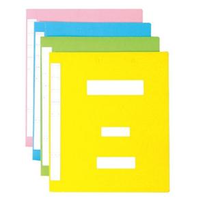 칼라정부화일 대용량(A4/노랑)-팩(10개입)