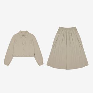 [베스띠벨리]셋업 블라우스 SET 와이드 팬츠 BKOAB7513