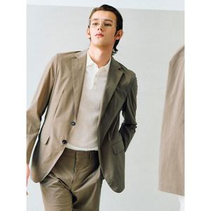 [로가디스] [SMART SETUP] 경량 나일론 스트레치 솔리드 셋업 재킷  베이지 (RY5411P72A)