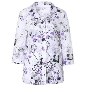 [조순희]플로럴 시어서커 블라우스(JNMB241)