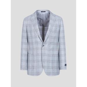 [갤럭시] 여름 COLOMBO 울리넨실크 체크 재킷  베이지 (GA5311P15A)