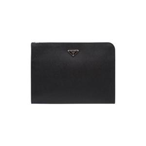 프라다 사피아노 레더 도큐먼트 홀더 블랙 2VN003-9Z2-F0002-V-OOO