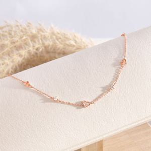 시후주얼리 러블리 하트 로즈골드 팔찌 LB265Bc