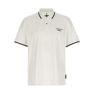 휴고보스 폴로 티셔츠 50543257100 White Black