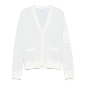 25 FW 톰브라운 4 바 스트라이프 V넥 가디건 MKC595AY6011 TP437331888