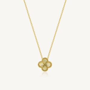 수앤진골드 위시 크로버 목걸이 24K 순금