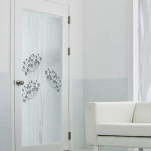 아트박스/꾸밈 cm382-플라워라인_유리문시트지