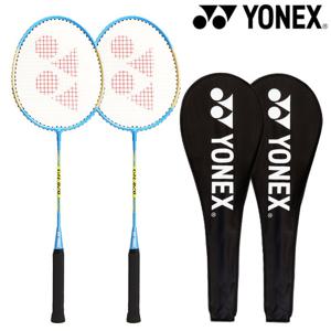 요넥스 GR020 배드민턴 라켓 2개 + 가방 세트 가벼운 입문자 연