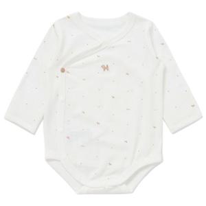 [블루독베이비8] FW25 BI뱀부배내바디슈트 HJ (45A7004002) (BLUEDOG BABY 유아 출산 백일 선물 도트 강아