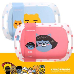 카카오프렌즈 단단한 카카오 노보핸들 쟁반 중형