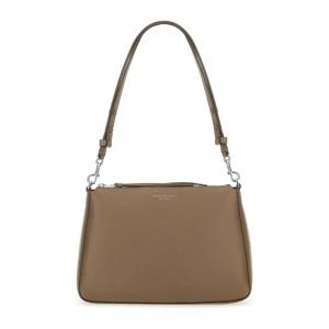 토리버치 브라운 가죽 콤팩트 숄더 백 175544 250