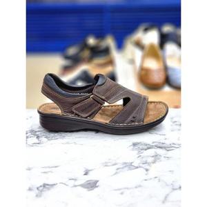 허시파피 세이브존05 남성 컴포트룩 캐주얼광폭 우레탄몰드3cM굽 샌들 KGFERM012