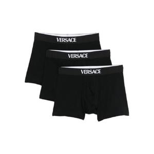25 FW 베르사체 로고 웨이스트밴드 복서 브리프 3팩 세트 10209901A14783 TP440016638