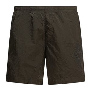 CP컴퍼니 자수 로고 패치 나일론 스윔 쇼츠 18CMBW254A 006369G