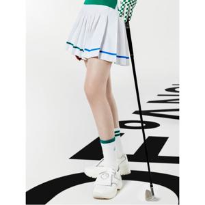 [와이드앵글]여성 WG 라인 포인트 플리츠 스커트 WWP23Q71W2