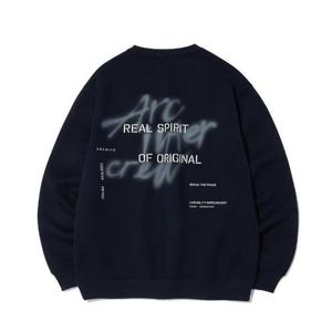 인터크루 HC10 남여,스프레이장식맨투맨 ITZ1TM02A