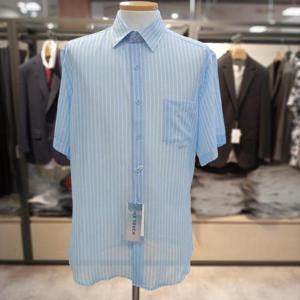 트레몰로 HC10 블루 클래식 반팔와이셔츠 TGBTS5M2151