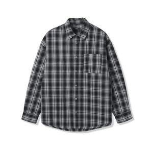 [애드호크]남성 체크 긴팔 베이직 셔츠 HB7LS01-1_DJ