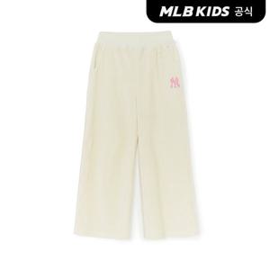 [MLB키즈 공식] 25FW 스트릿 하트 여아 코듀로이 팬츠 NY (Cream) 7FPTH0154-50CRS