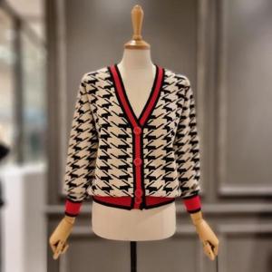 [아니베에프]  A29KCD570_하운드 체크 가디건