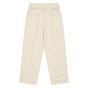 [에꼴리에]여아 오픈 반밴딩 원턱 와이드 팬츠 23C0253_BE