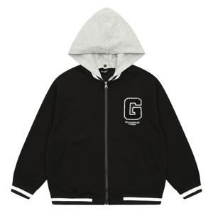 [에꼴리에]남아 후드 탈부착 네오프렌 야구 점퍼 23C1102_BK