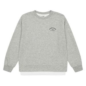 [에꼴리에]남아 레터링 레이어드 맨투맨 티셔츠 23C0401_GY