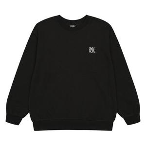 [에꼴리에]남아 로고 포인트 맨투맨 티셔츠 23C0404_BK