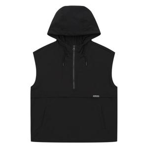 [에꼴리에]남아 나일론 스판 후드 아노락 베스트 23C0131_BK