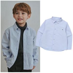 빈2 BZ53BL01SB 아동 공용 스카이블루 셔츠 블라우스 초등