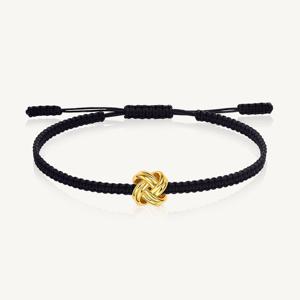 수앤진골드 위시 노트 매듭 팔찌 24K 순금