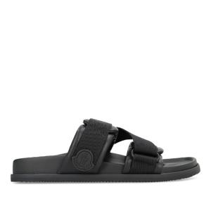 몽클레어 로고 자카드 슬라이드 샌들 K109B4L00040 M5027999