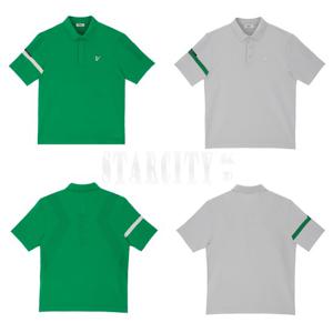 볼빅 남성 골프 간절기 반팔 스웨터 VMKTP801