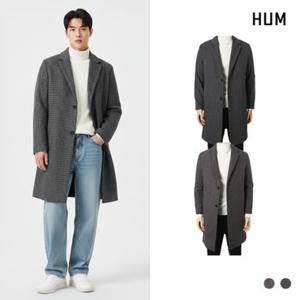 [HUM]남) 퀼팅체크 싱글코트(FHNWCCA176P)