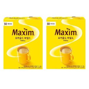 동서식품 맥심 모카골드 마일드 12g x 50개입 X 2박스 BM